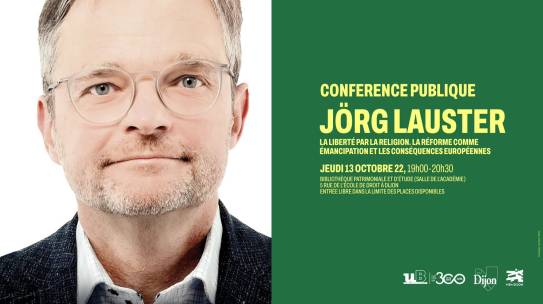 Conférence de Jörg Lauster (Commémorations des 300 ans)
